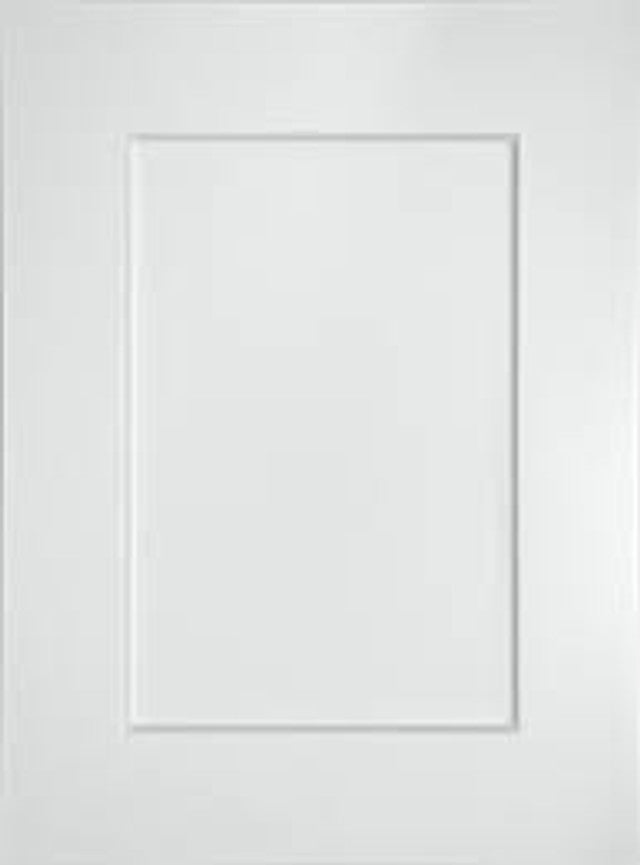 Modern White Shaker Decorative Door - 12 Inch Wide x 36 Inch High