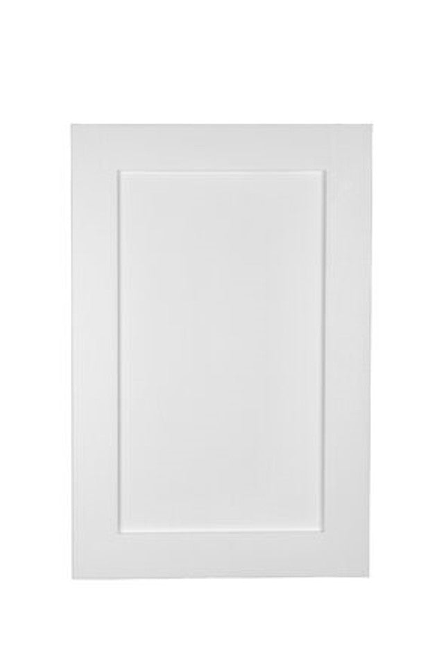 Modern White Shaker Decorative Door - 12 Inch Wide x 42 Inch High