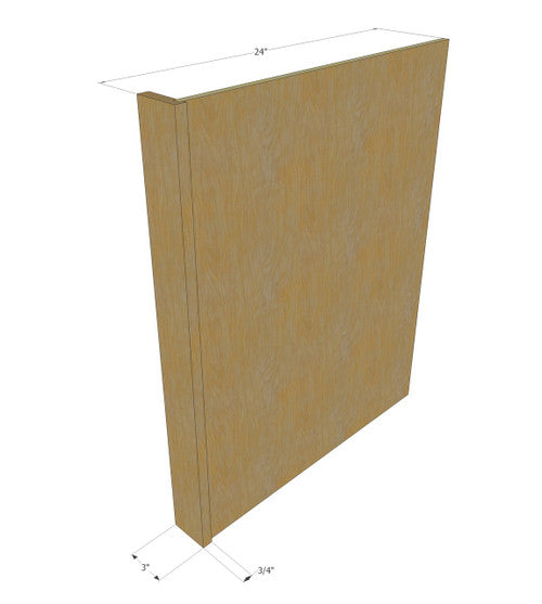 Classic Oak Dishwasher Panel