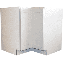 Modern White Shaker Easy Reach Cabinet 33 Inch Width x 9 Inch Height