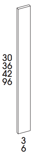 Sonona Wheat 6 Inch Straight Wall Filler