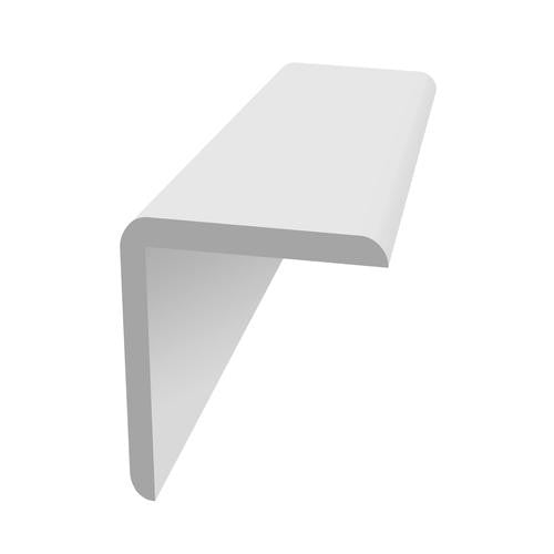 Modern White Shaker Outside Corner Molding