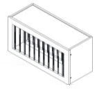 Classic Gray Shaker Plate Rack